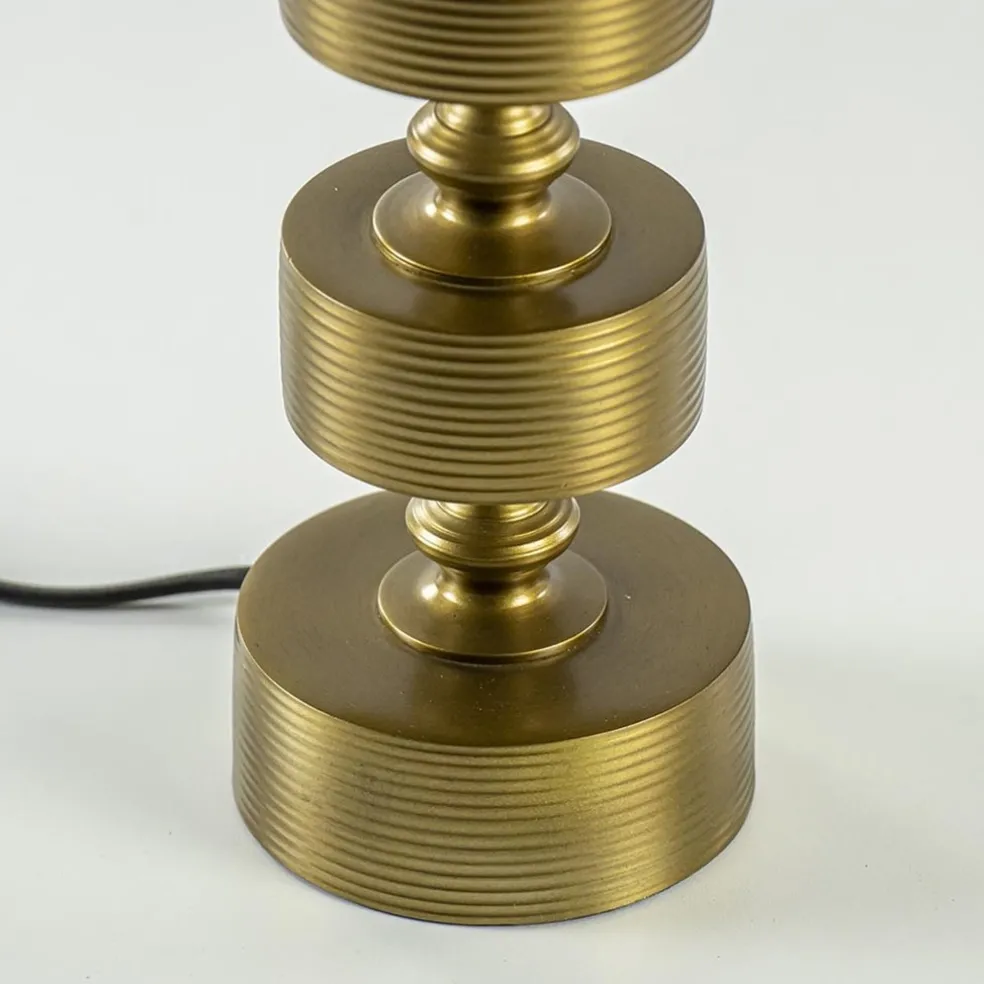 Antiek bronzen lampvoet Gody Light and Living