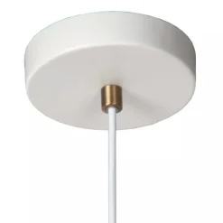 Badkamer hanglamp GU10 spot cilinder wit/brons