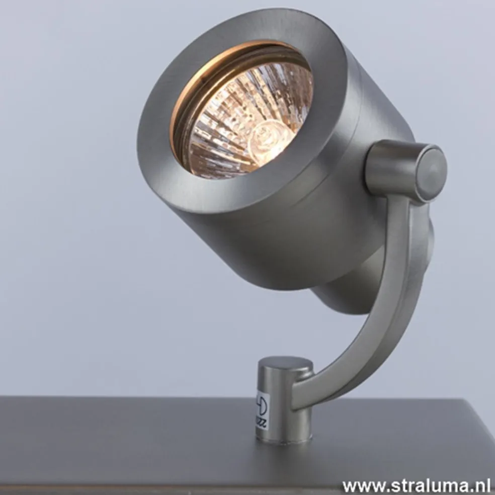 Balkspot 2-lichts nikkel mat gu10