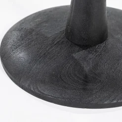 Bijzettafel Boogie L zwart Ø70 cm