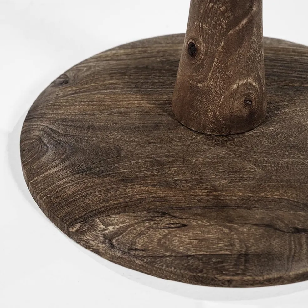 Bijzettafel Boogie S bruin Ø55 cm