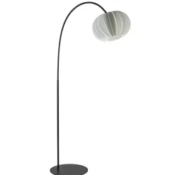 Booglamp Arena zwart/kap wit