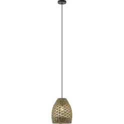 Botanische hanglamp touw 24 cm