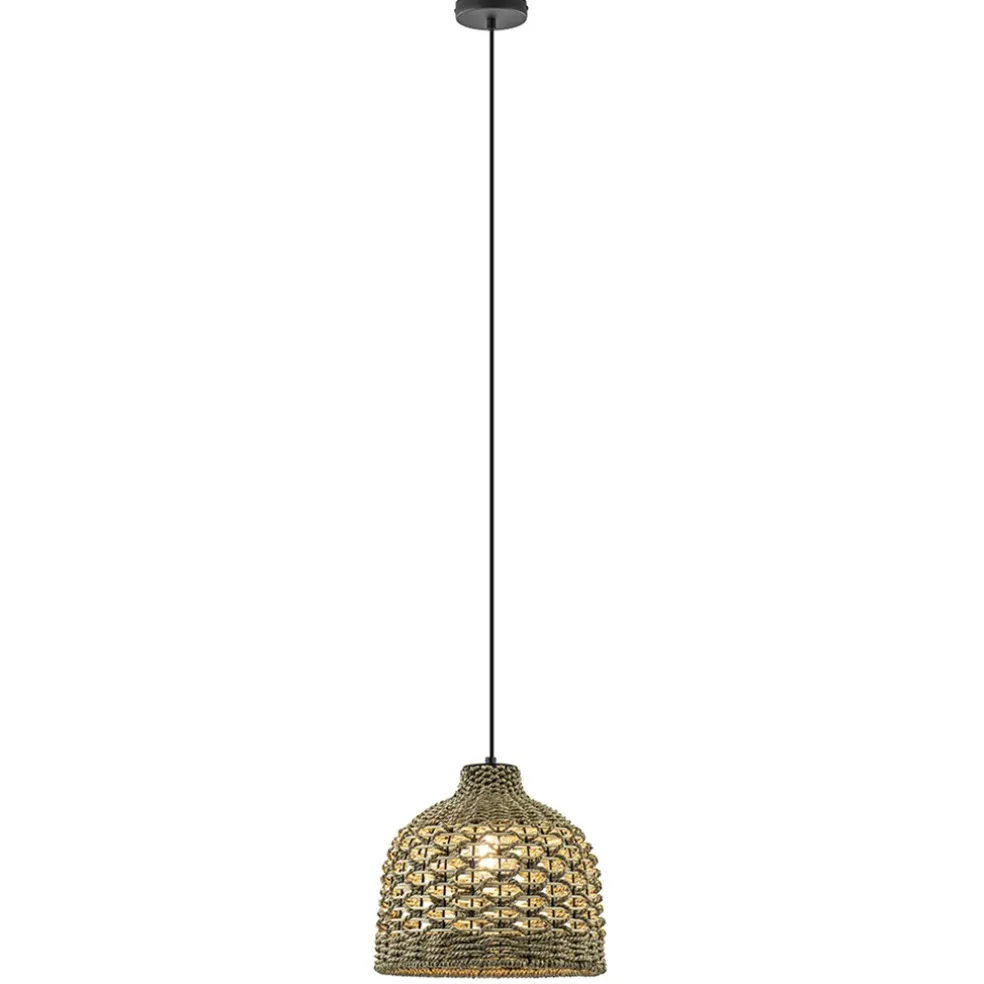 Botanische hanglamp touw 30 cm