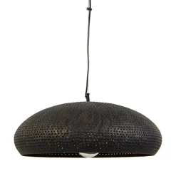 Brons-bruine hanglamp met gaatjes