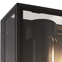 Buitenlamp lantaarn vierkant antraciet IP65