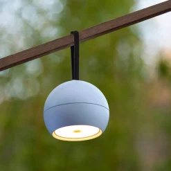 Buitenlamp LED op accu/batterij wit oplaadbaar