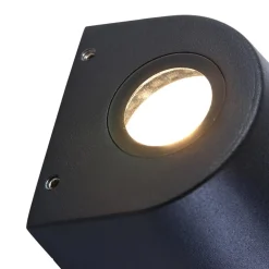 Buitenlamp Logan zwart 2xgu10 IP54