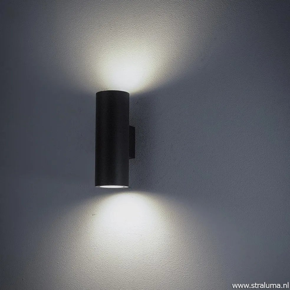 Buitenlamp Vulcano wand grafiet IP65