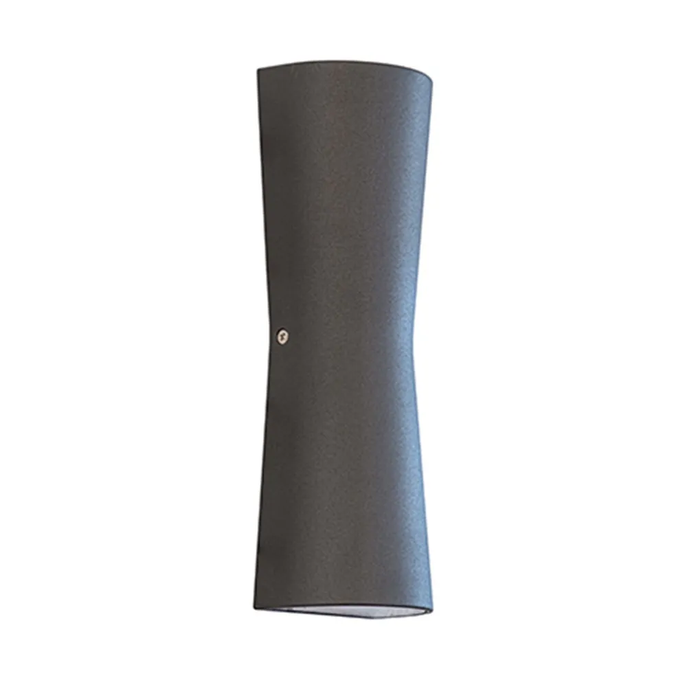 Buitenlamp wand antraciet up+down IP54