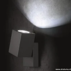 Buitenlamp wand verstelb.antraciet IP54