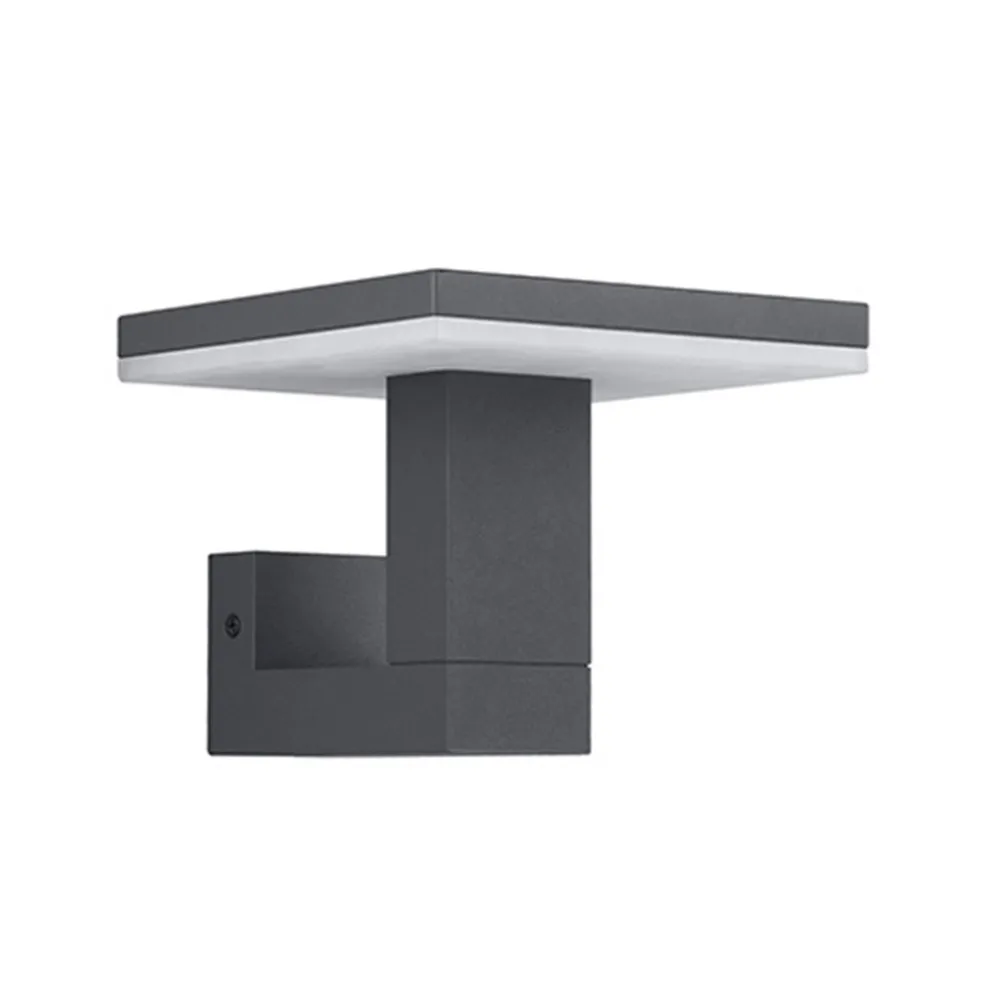 Buitenlamp-wandlamp antraciet square
