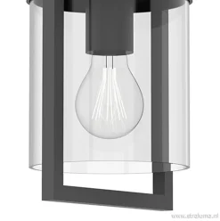 Buitenlantaarn-wandlamp antraciet IP54