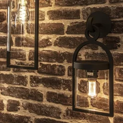 Buitenlantaarn-wandlamp antraciet IP54