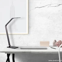 Burolamp Galaxy zwart 3-step dimmer