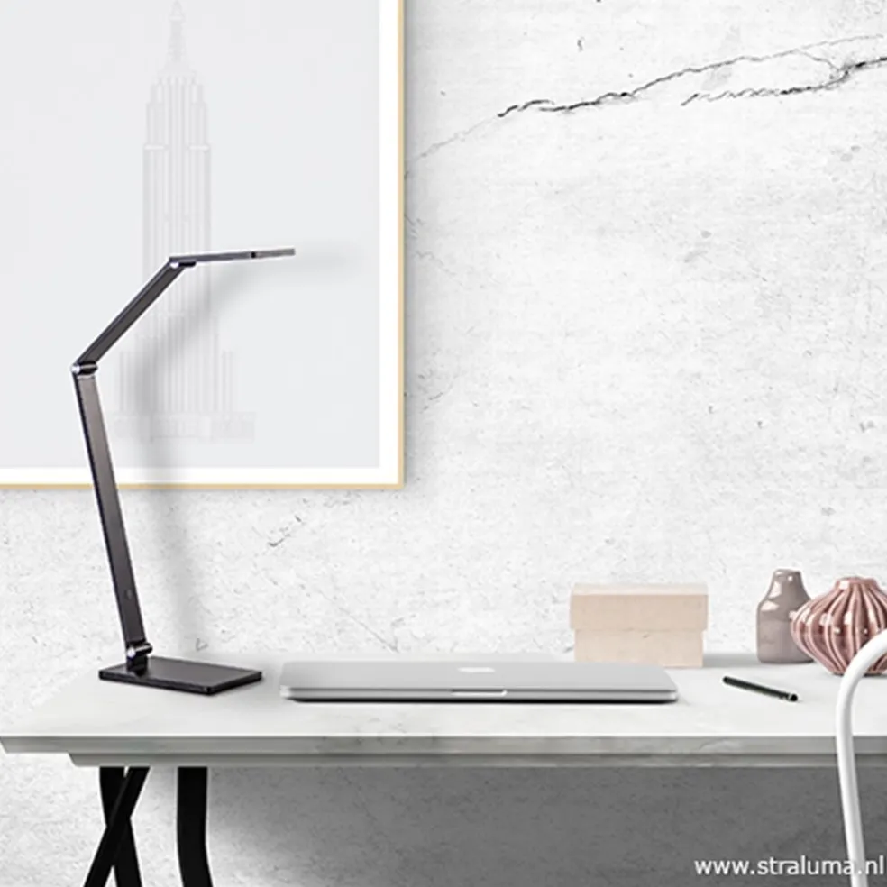 Burolamp Galaxy zwart 3-step dimmer