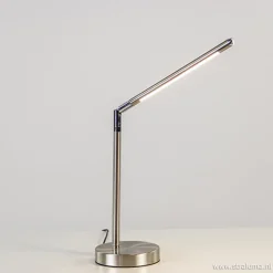 Burolamp Ugello nikkel met pushdimmer