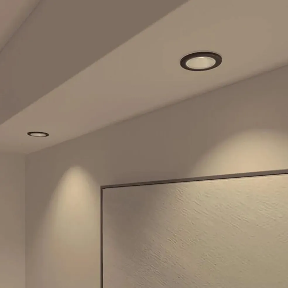 Calex Smart Halo inbouwspot zwart