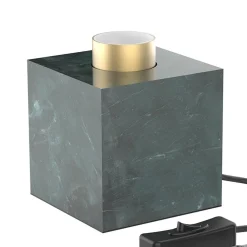 Calex tafelarmatuur groen/marmer