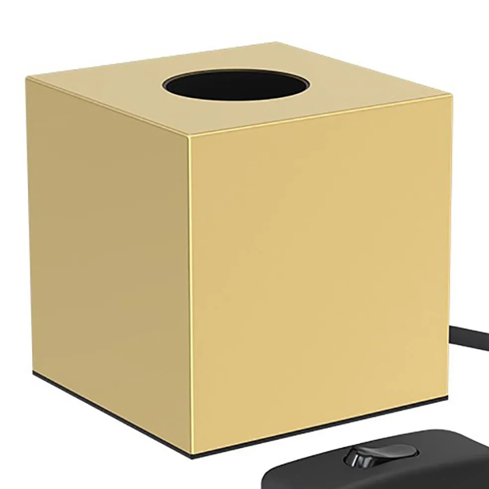 Calex tafelarmatuur kubus goud