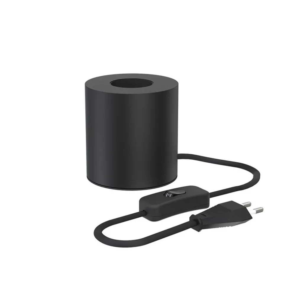 Calex tafelarmatuur rond zwart