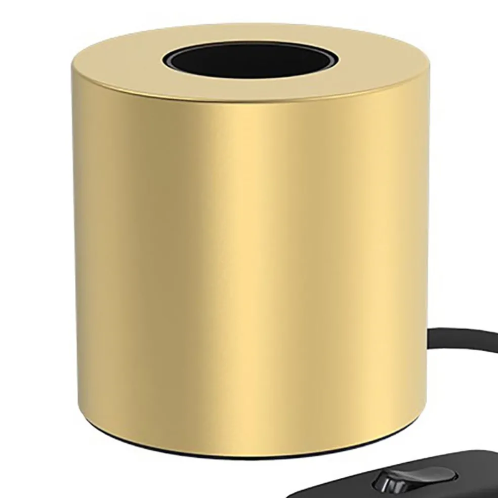 Calex tafelarmatuur rond matgoud