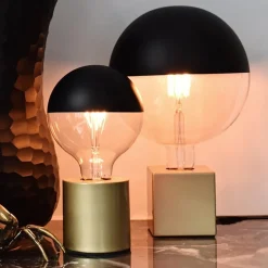 Calex tafelarmatuur rond matgoud