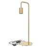 Calex tafellamp U-Line goud excl lichtbron