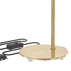 Calex tafellamp U-Line goud excl lichtbron