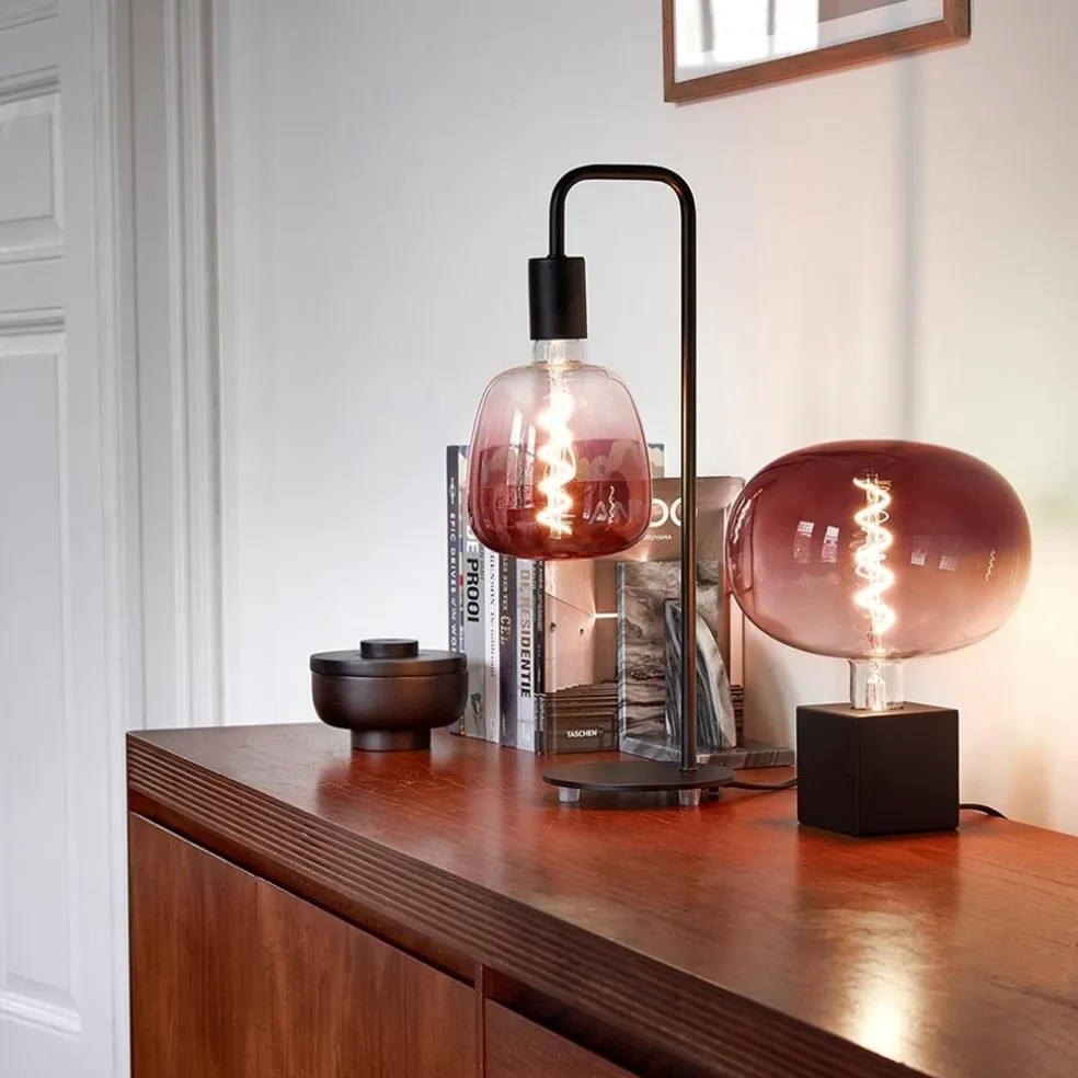 Calex tafellamp U-Line mat zwart exclusief lichtbron