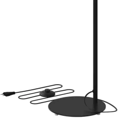 Calex vloerlamp U-Line mat zwart excl lichtbron