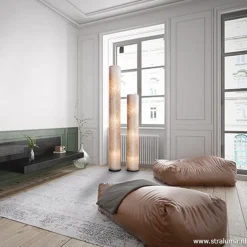 Capiz cilinderlamp schelpen 150cm