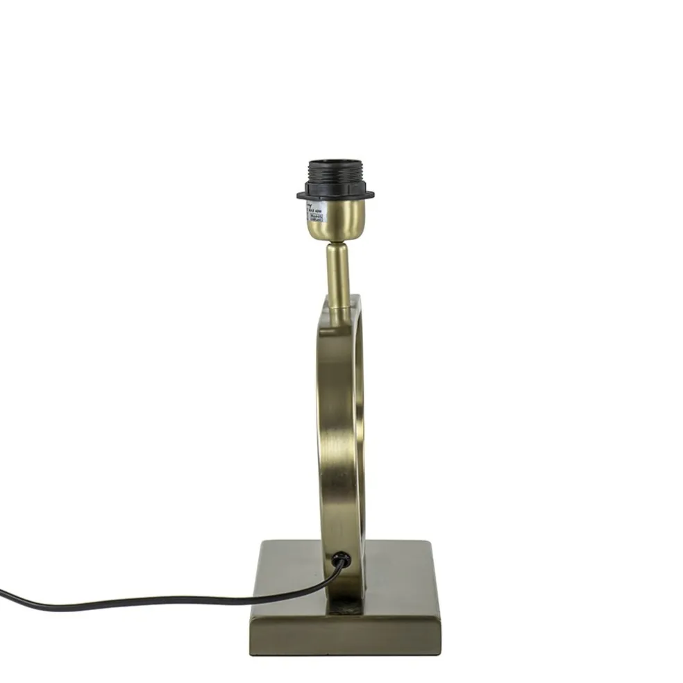 Chique lampvoet Jamiro licht goud