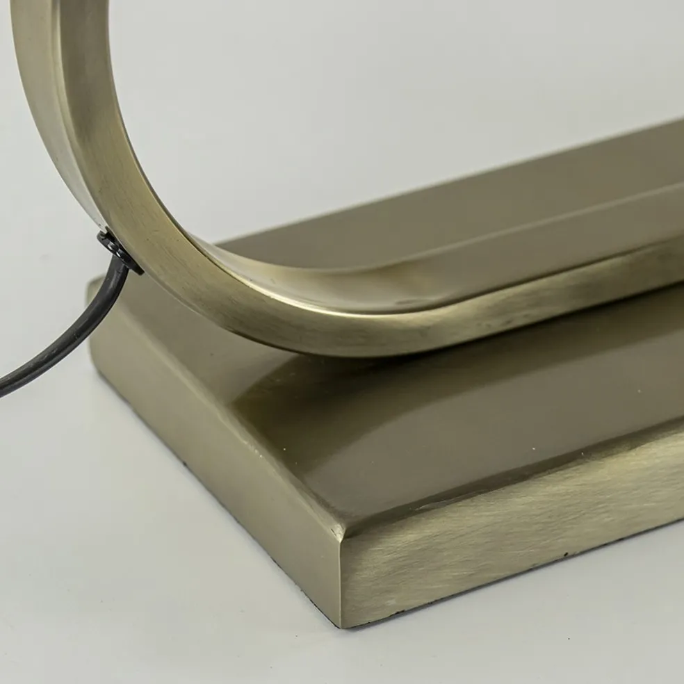 Chique lampvoet Jamiro licht goud