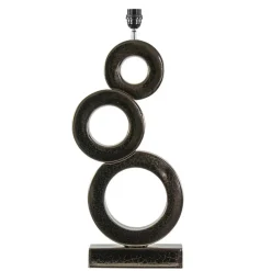 Design tafellamp Circles brons exclusief kap