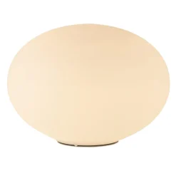 Design tafellamp rond opaal glas Ø45 cm