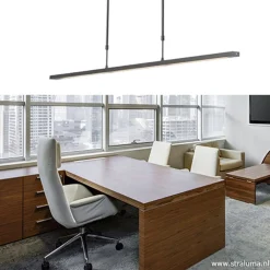 Dimbare design hanglamp LED zwart