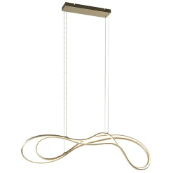 Dimbare LED hanglamp goud