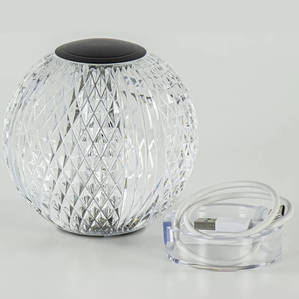 Draadloze LED tafellamp diamant oplaadbaar