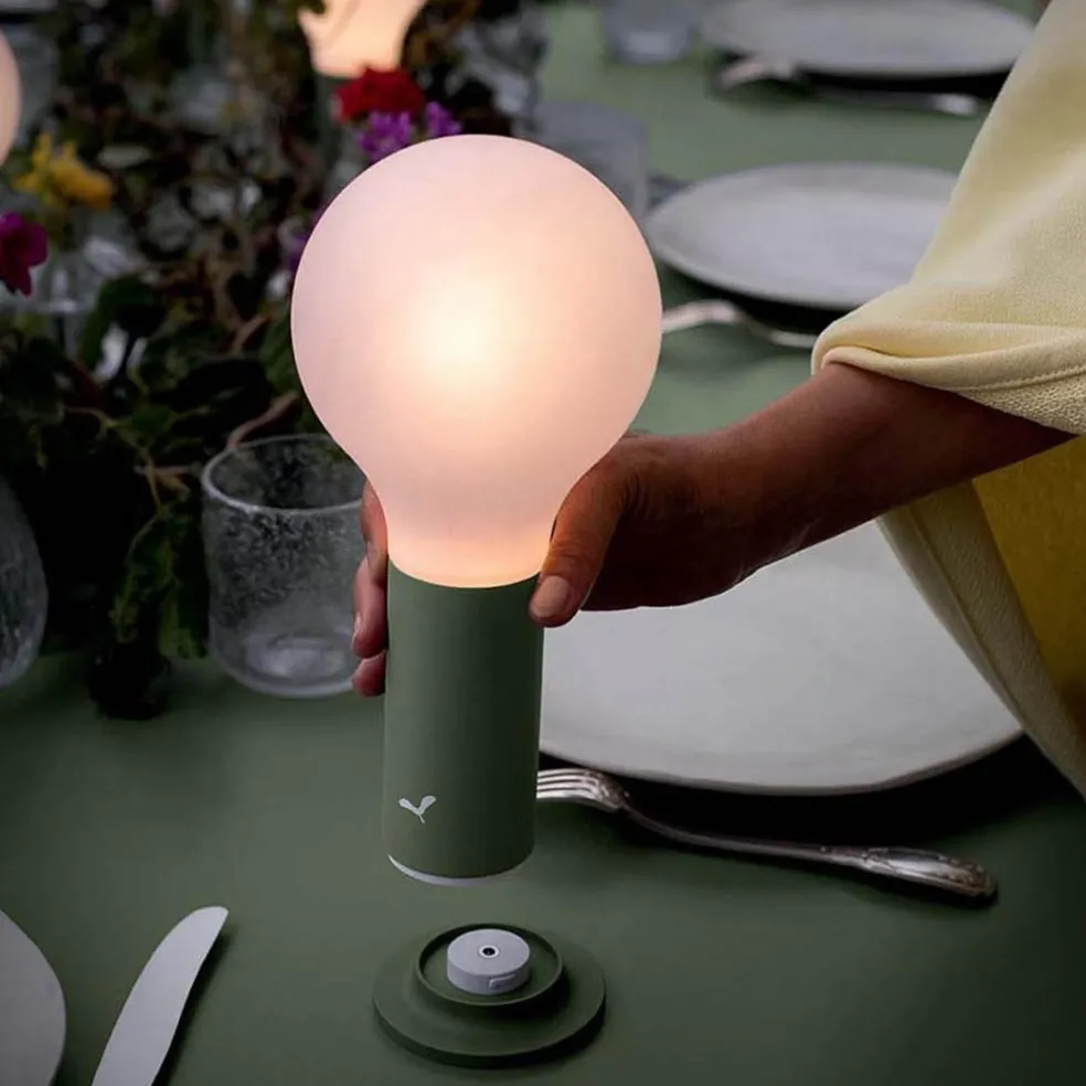 Draagbare buitenlamp IP54 groen