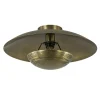 Elegante plafond/wandlamp antiek brons