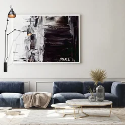 Grote 2-lichts wandlamp met verstelbare armen