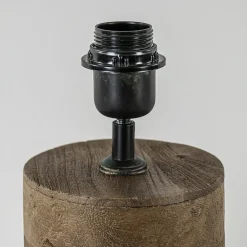 Grote Light and Living lampvoet Barumi hout