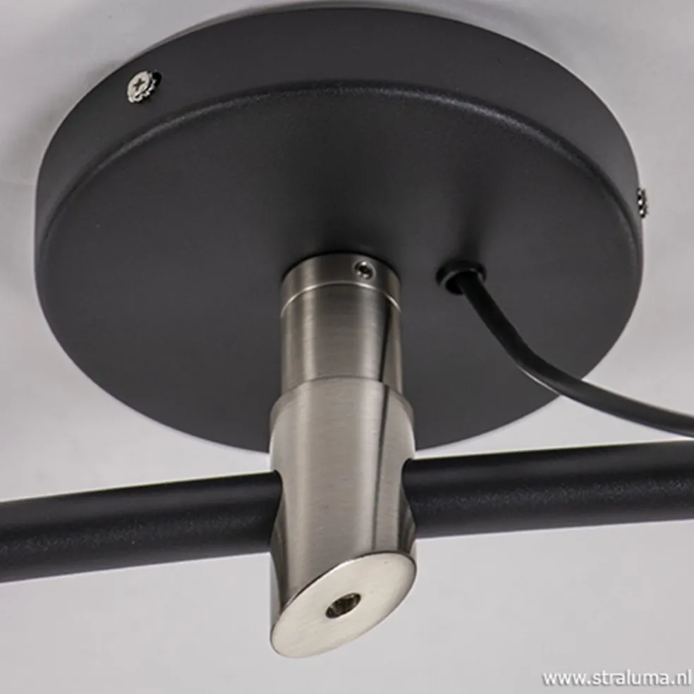 Grote plafondlamp boog met kap