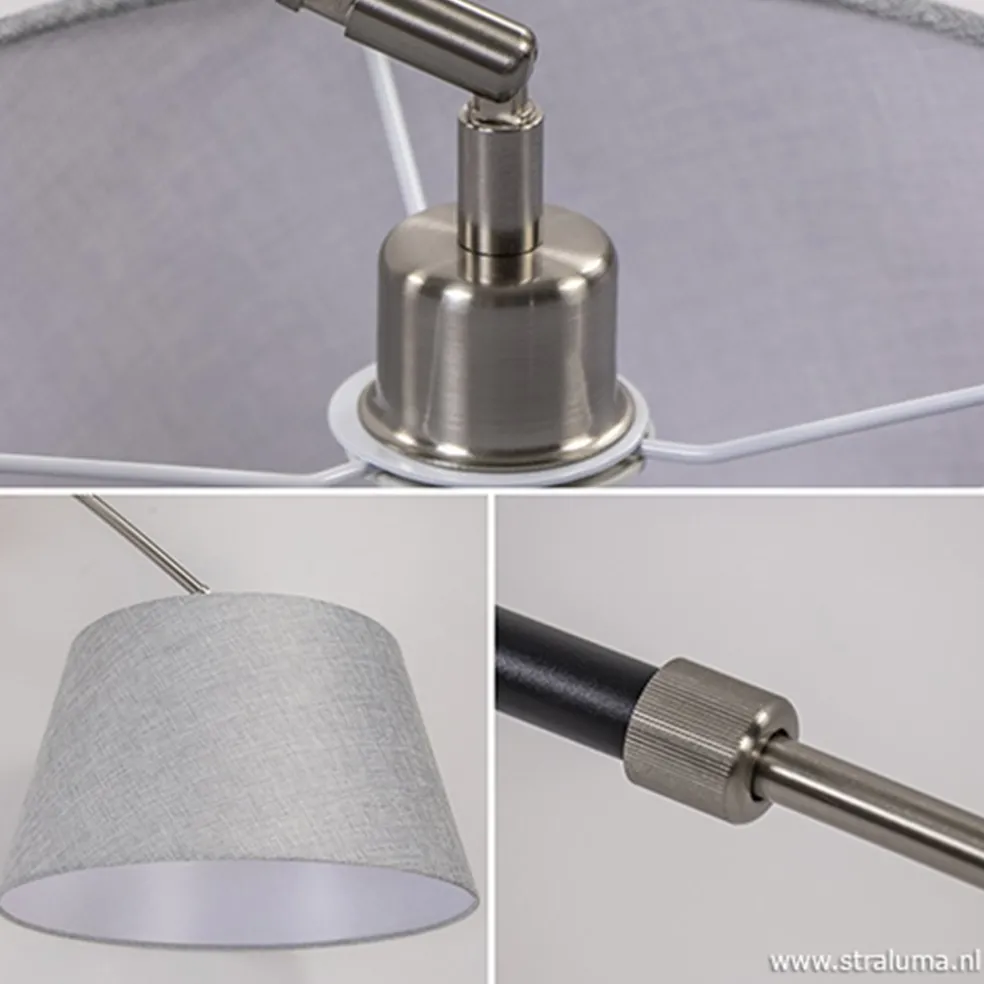 Grote plafondlamp boog met kap