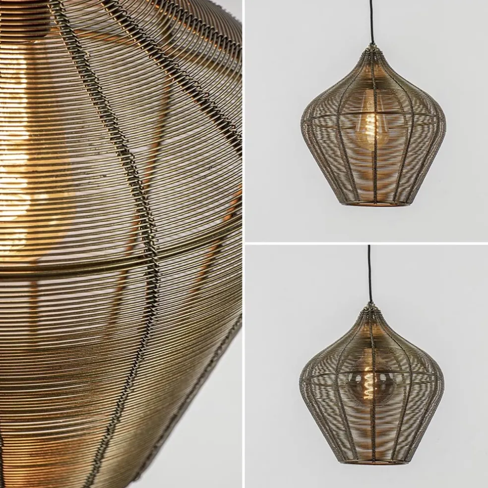 Hanglamp Alvaro 27cm antiek brons