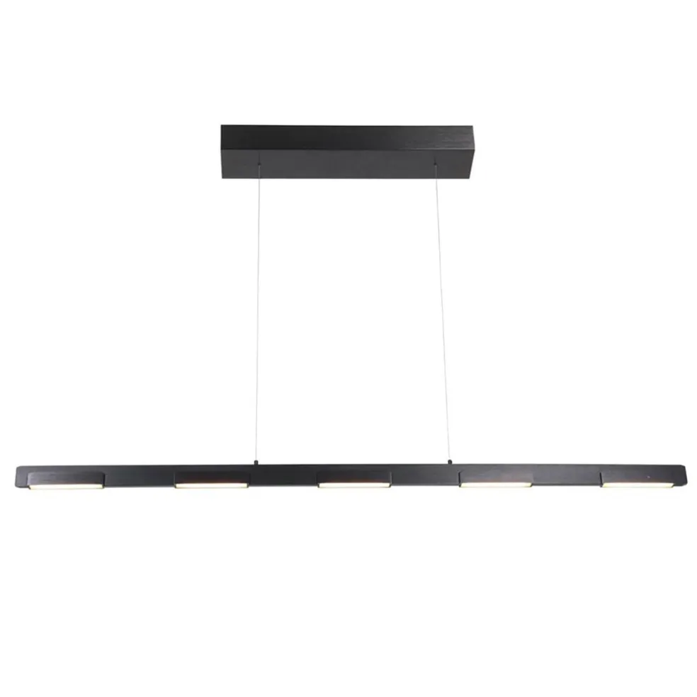 Hanglamp Bloc balk zwart up+ down