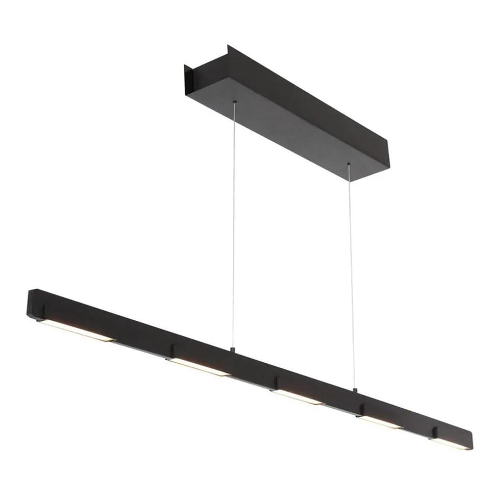 Hanglamp Bloc balk zwart up+ down