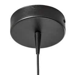 Hanglamp Bubbles 1L zwart/helder dtw