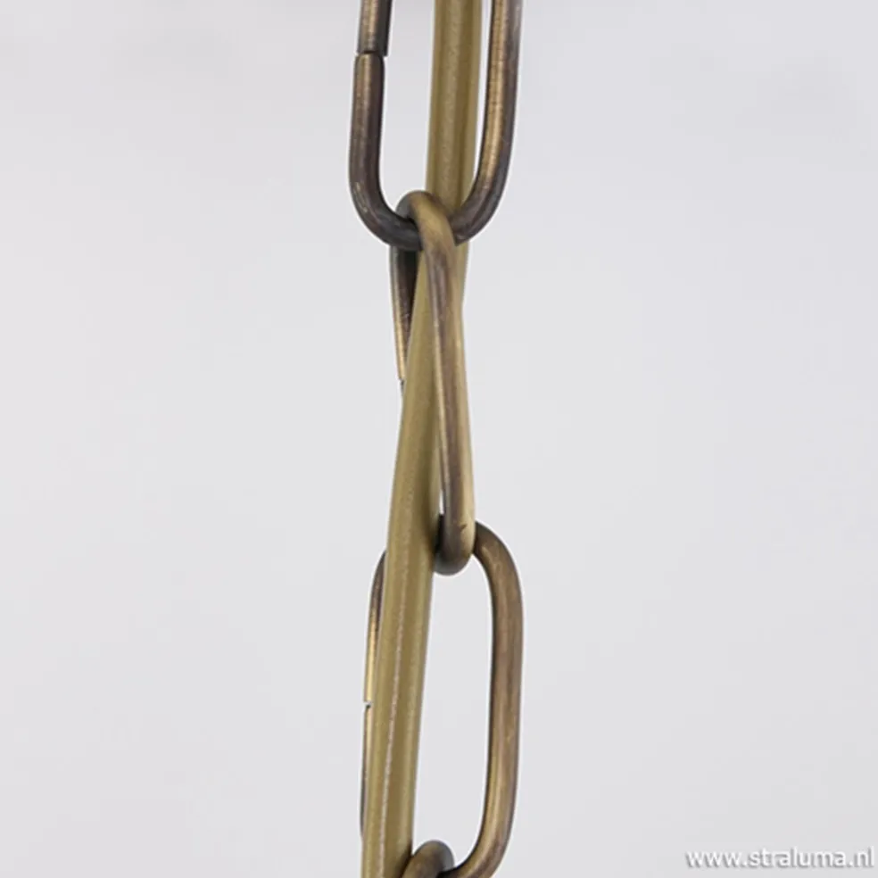 Hanglamp Capri brons/Glas